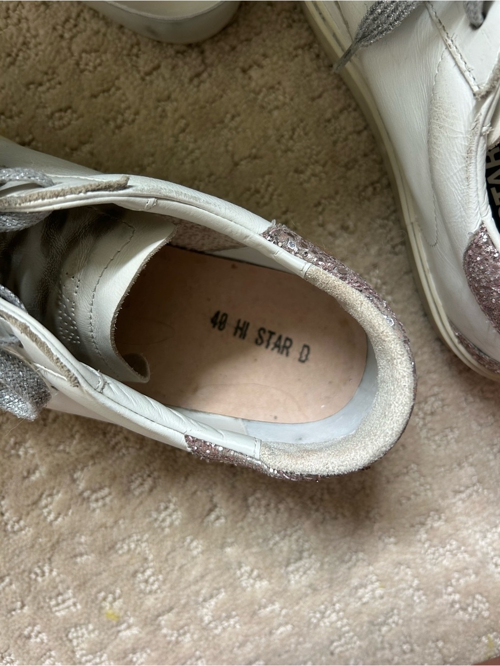 Golden Goose Hi Star Size 40 - Picture 8 of 8